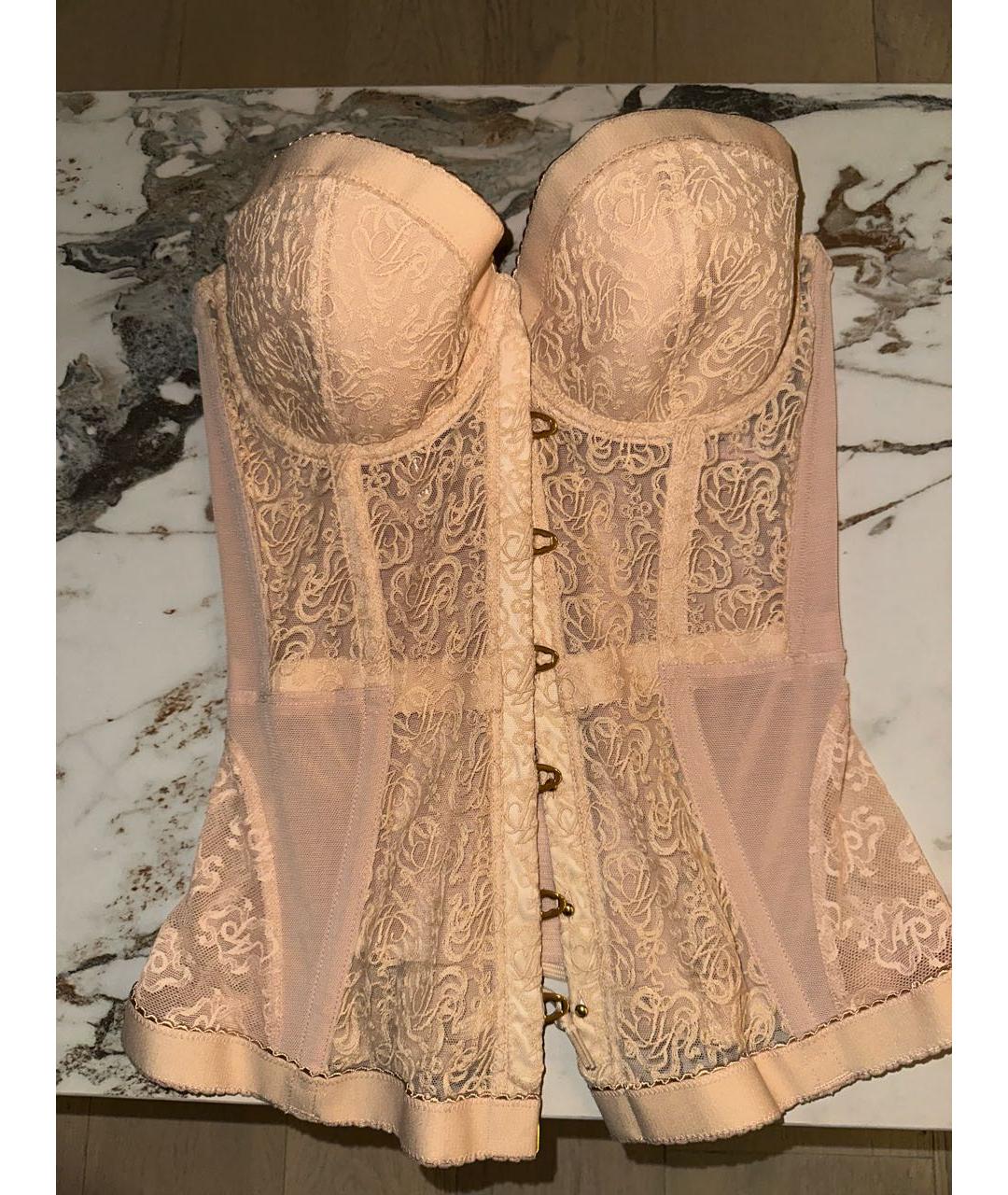 AGENT PROVOCATEUR Бежевый полиамидовый корсет, фото 5