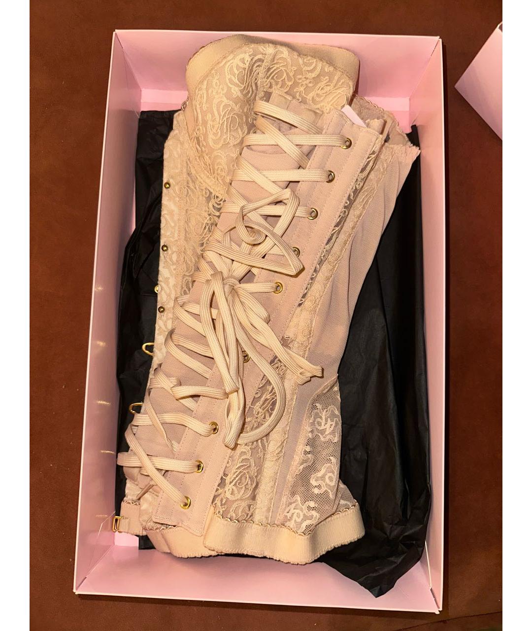 AGENT PROVOCATEUR Бежевый полиамидовый корсет, фото 4