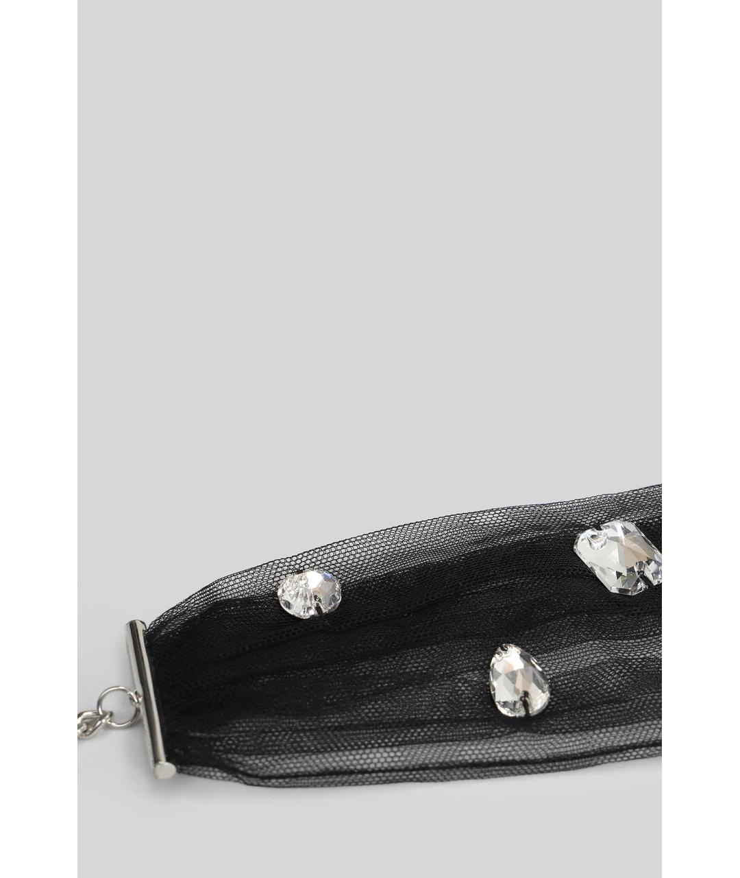 DAVID KOMA Черный синтетический чокер, фото 2