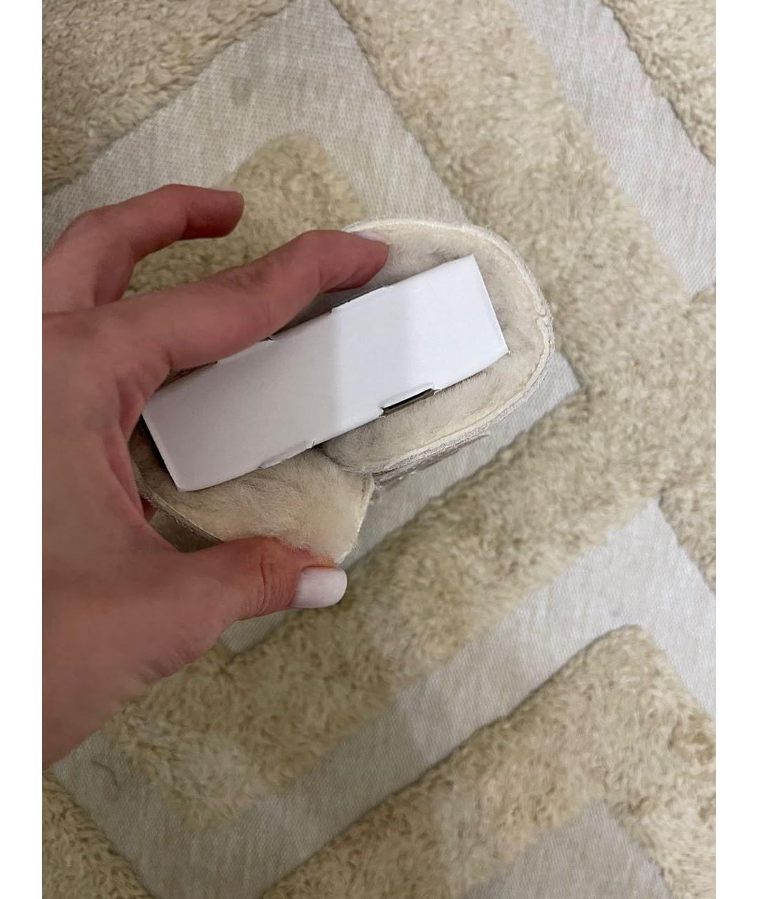 UGG AUSTRALIA Розовые кожаные ботинки, фото 6