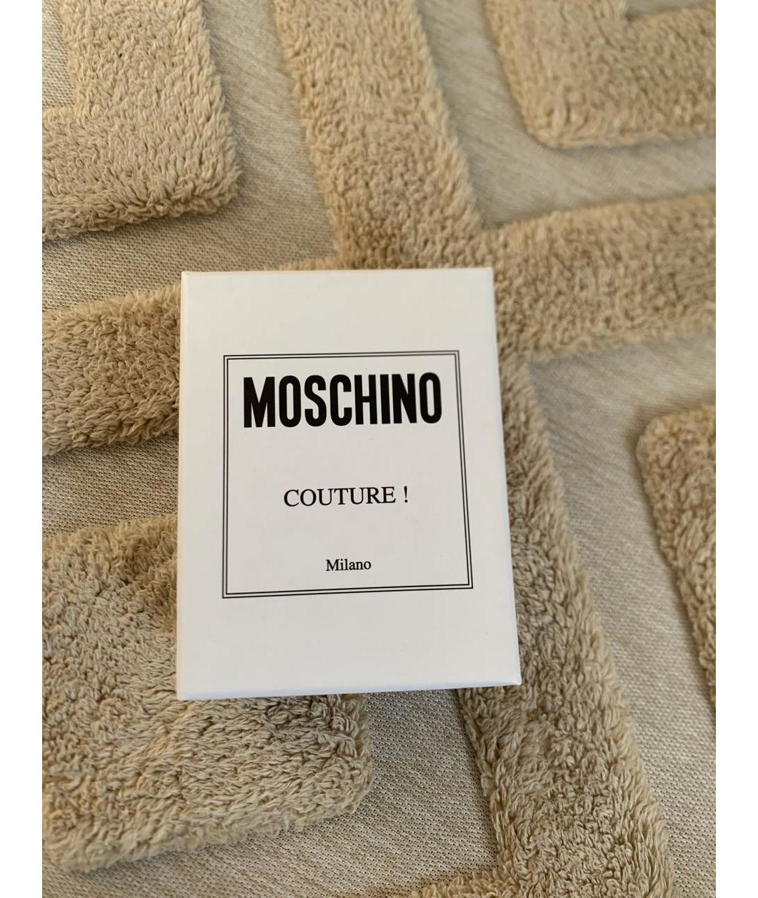 MOSCHINO Красный кожаный кардхолдер, фото 6