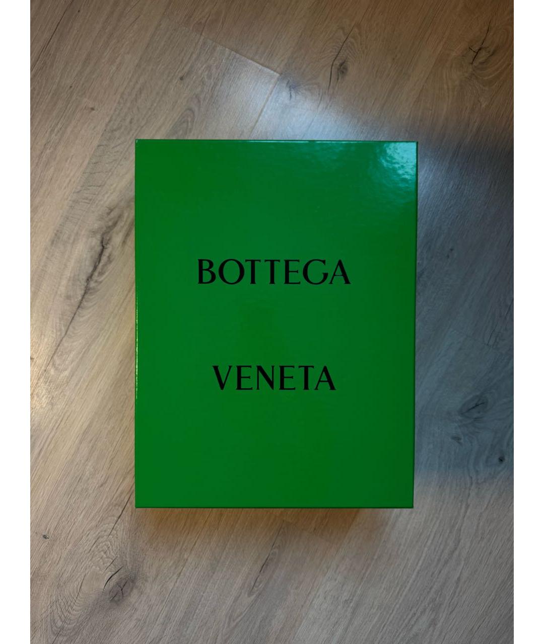 BOTTEGA VENETA Белые синтетические высокие кроссовки / кеды, фото 7