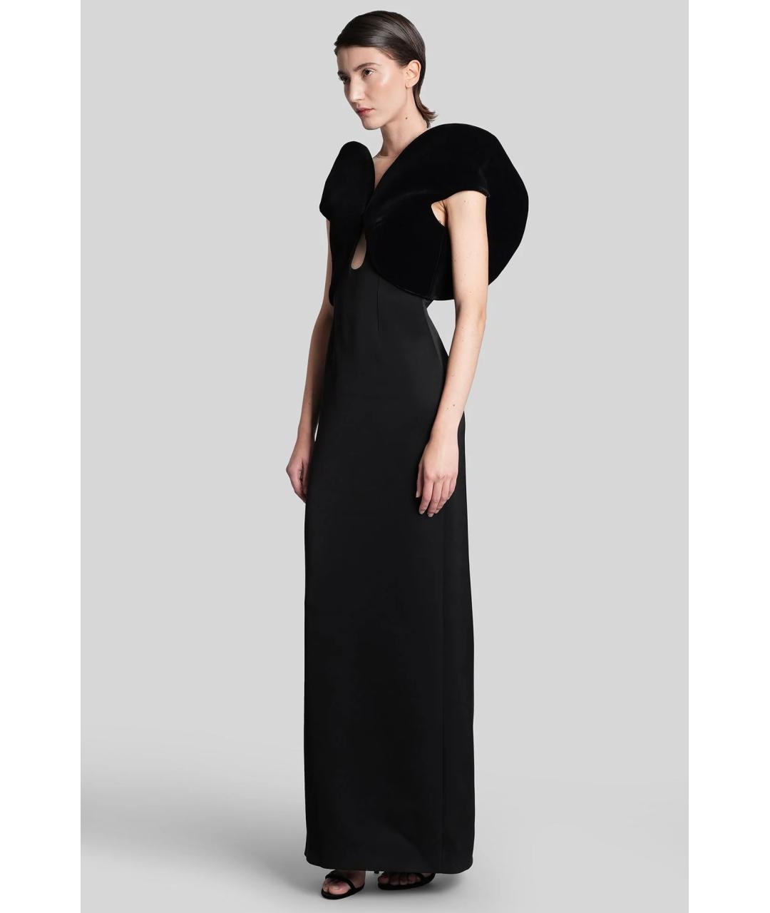 DAVID KOMA Черное коктейльное платье, фото 4