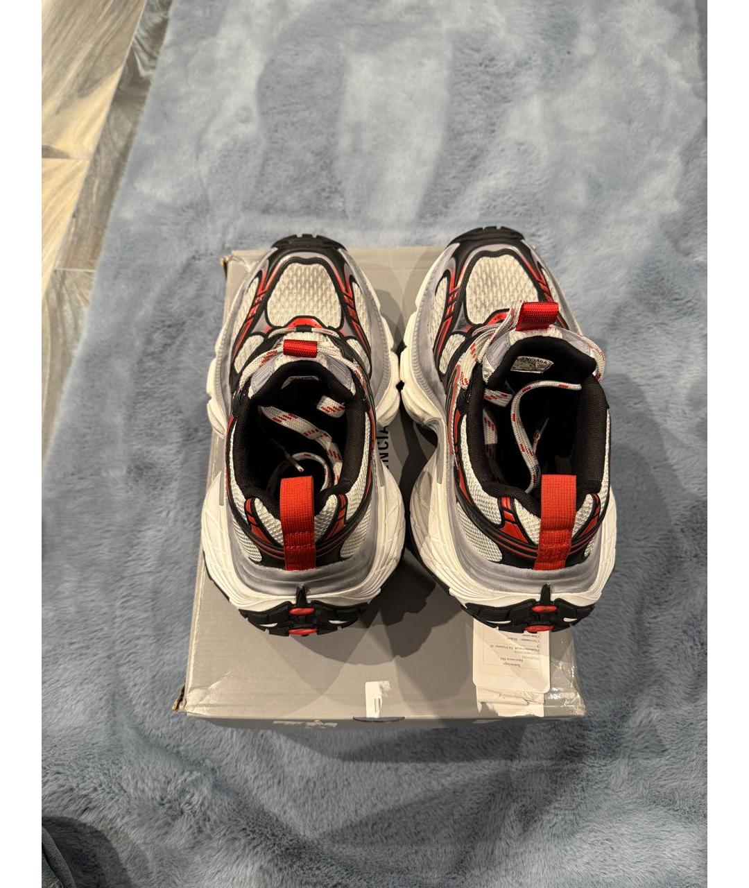 BALENCIAGA Мульти текстильные низкие кроссовки / кеды, фото 3