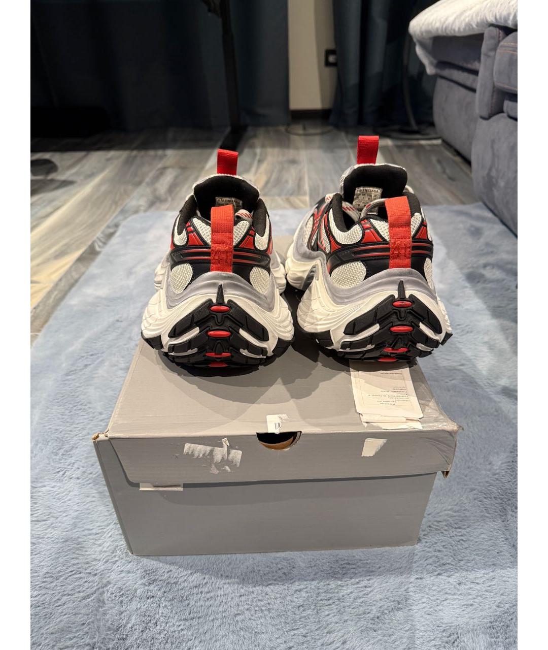 BALENCIAGA Мульти текстильные низкие кроссовки / кеды, фото 4