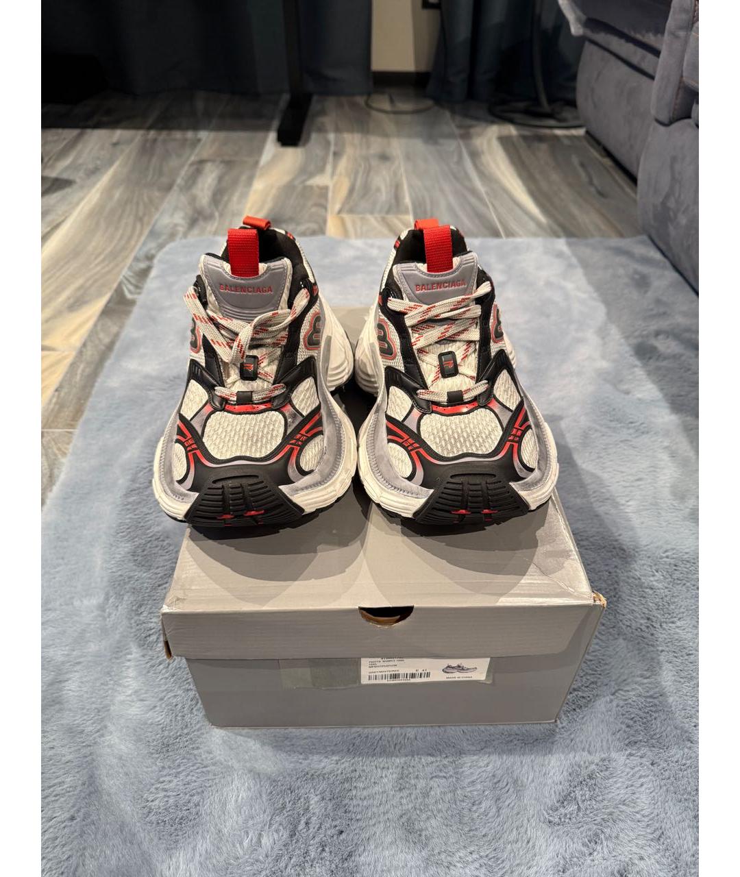 BALENCIAGA Мульти текстильные низкие кроссовки / кеды, фото 2
