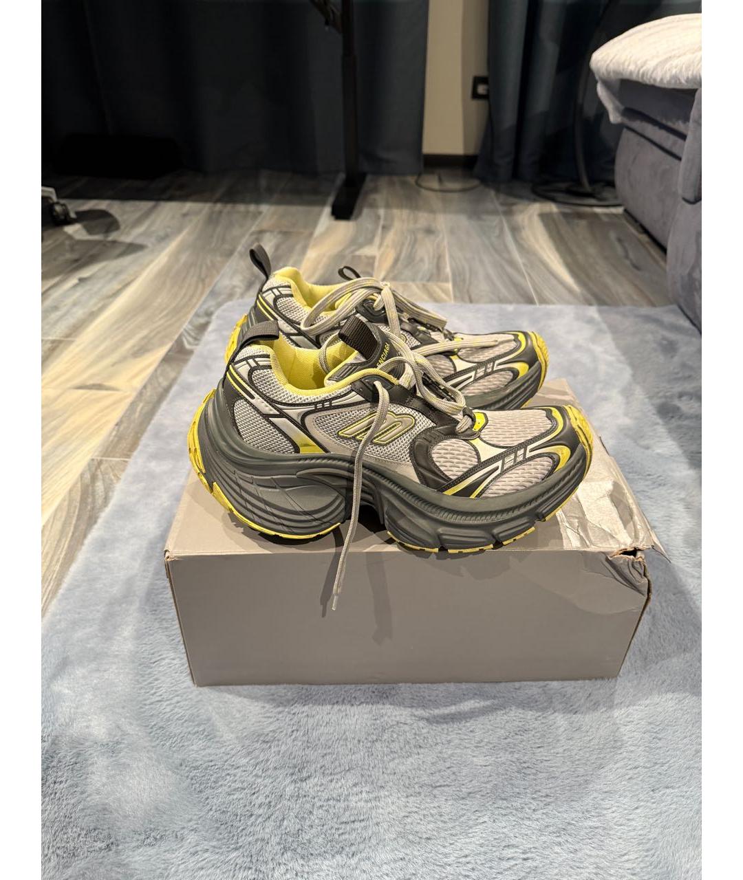 BALENCIAGA Мульти текстильные низкие кроссовки / кеды, фото 5