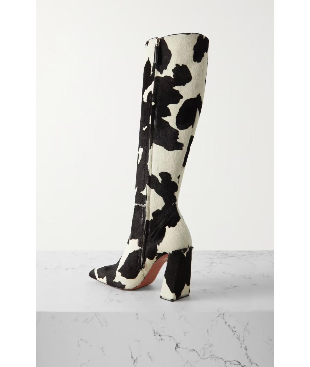 Amina Muaddi Мульти кожаные сапоги, фото 3