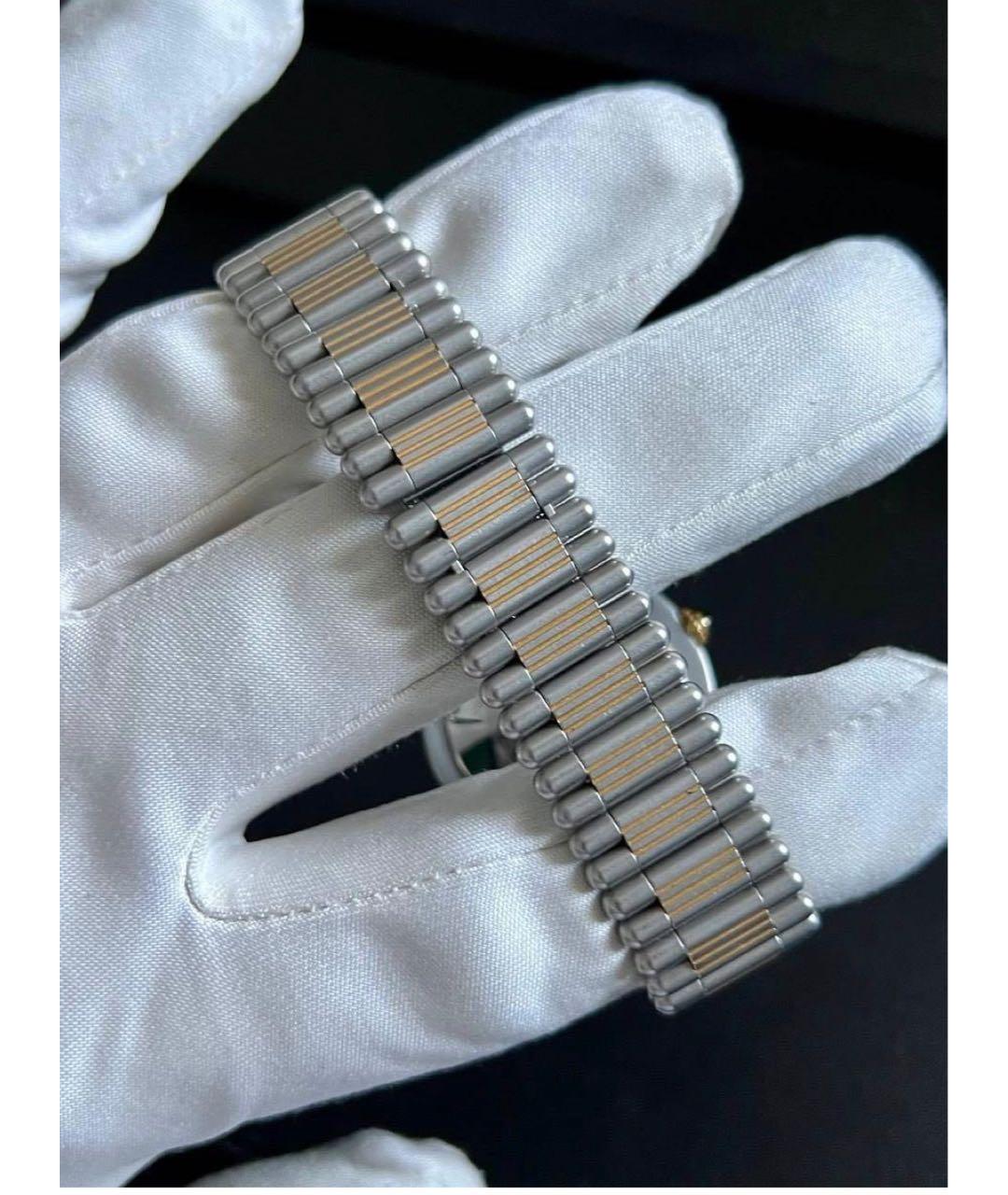 CARTIER Серебряные позолоченные часы, фото 4