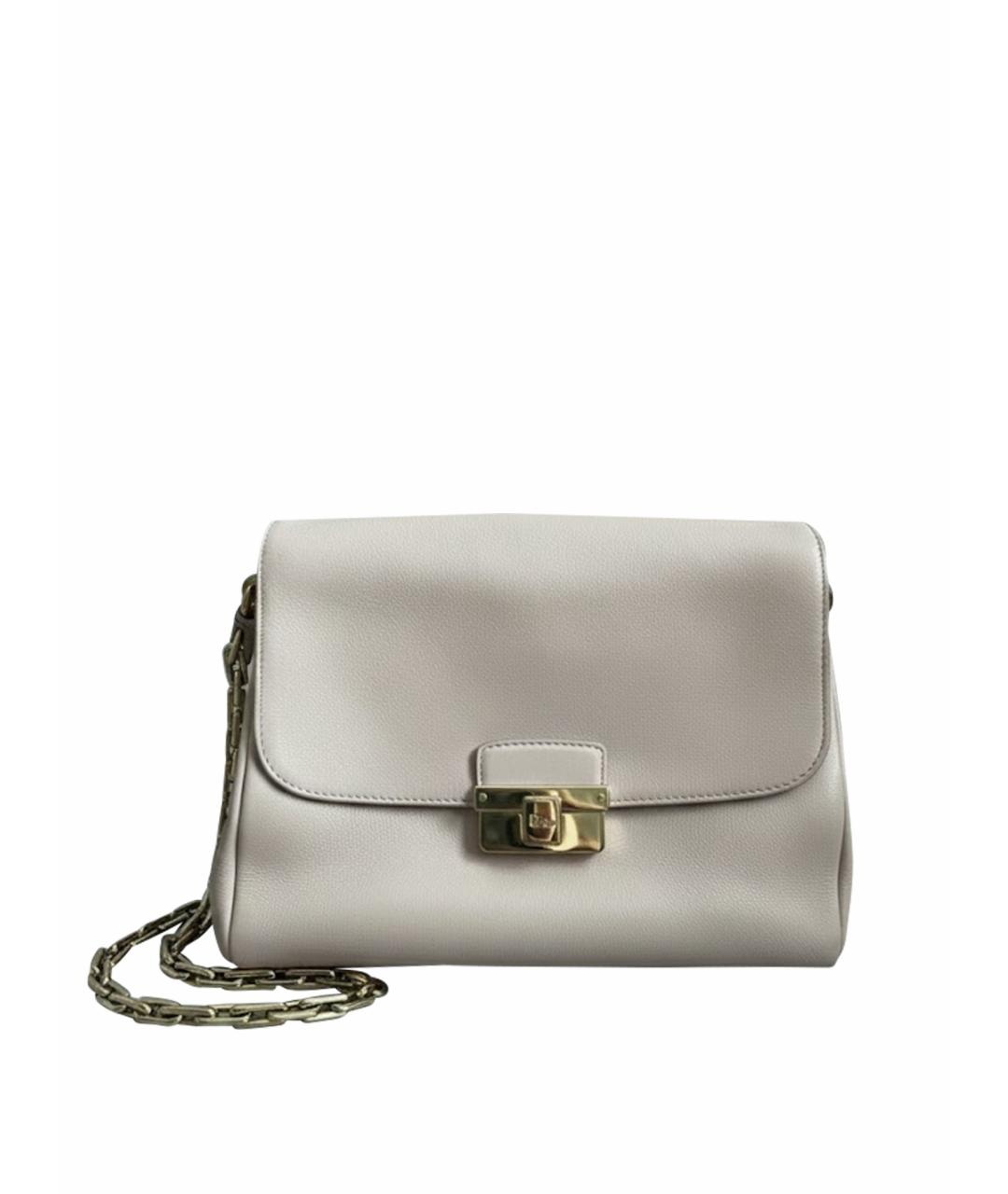 CHRISTIAN DIOR Розовая кожаная сумка через плечо, фото 1