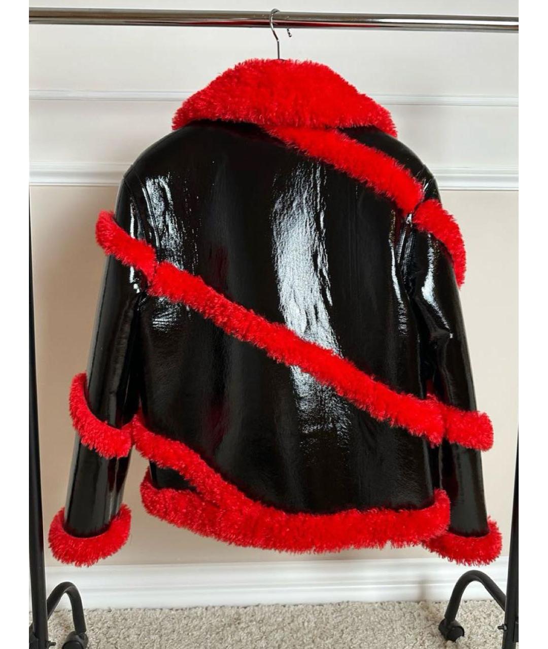 STAND STUDIO Черная дубленка, фото 2