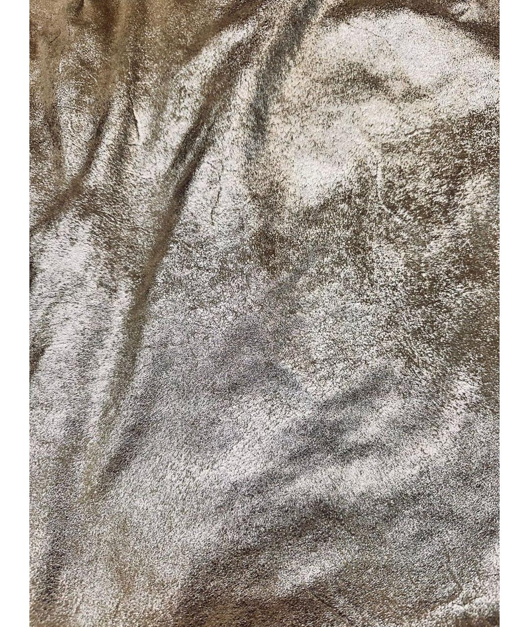 RALPH LAUREN Серебряное полиэстеровое коктейльное платье, фото 7