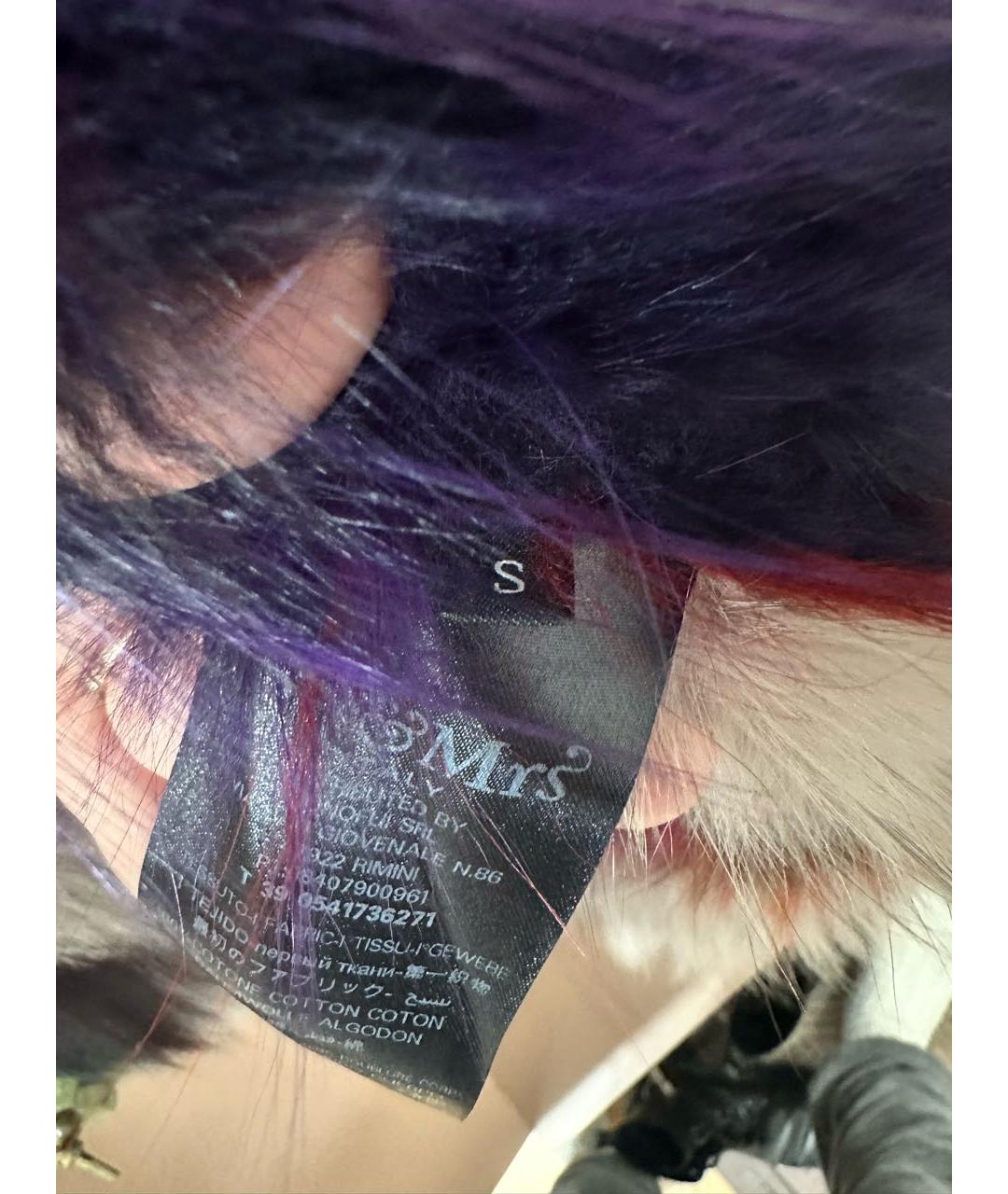 MR & MRS ITALY Хаки меховая парка, фото 4