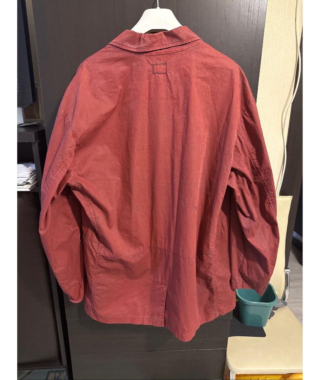 CP COMPANY Красная хлопковая куртка, фото 2