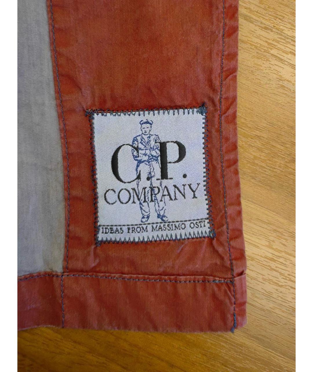 CP COMPANY Красная хлопковая куртка, фото 7