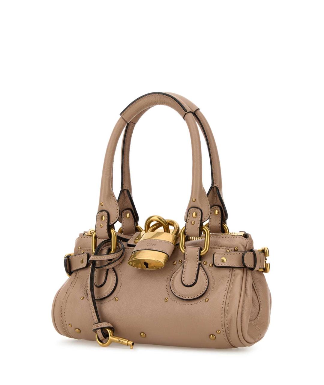 CHLOE Розовая кожаная сумка тоут, фото 2