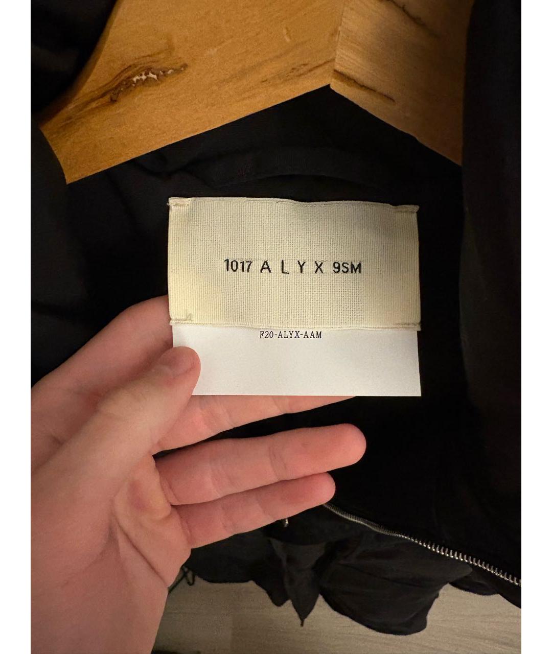 1017 ALYX 9SM Черная полиамидовая куртка, фото 5
