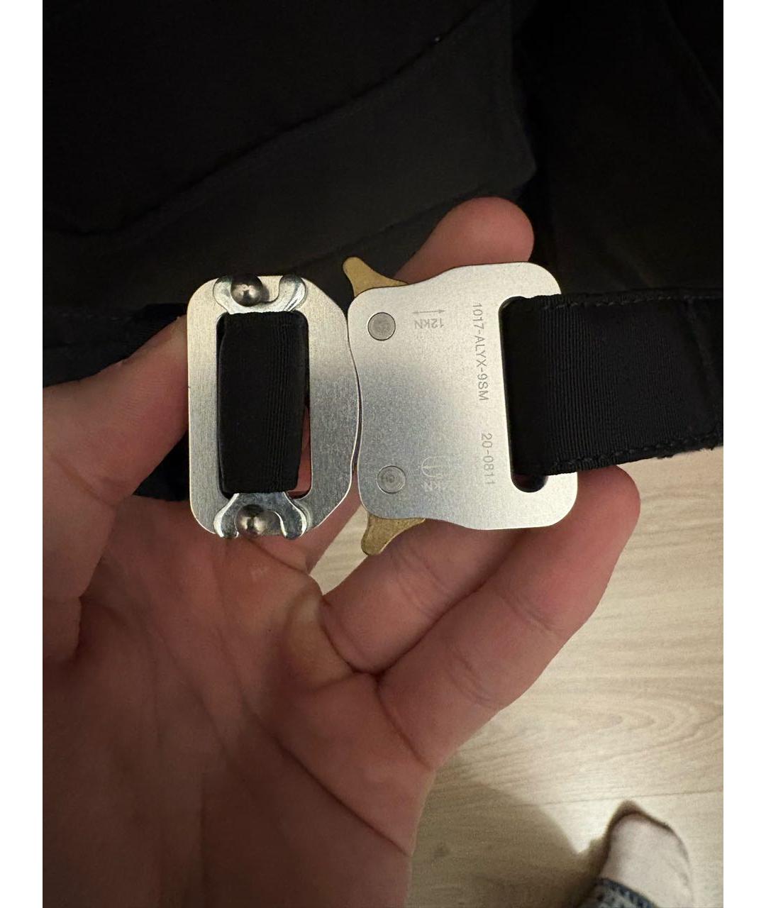 1017 ALYX 9SM Черная полиамидовая куртка, фото 4