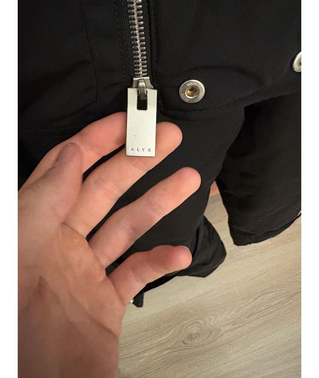 1017 ALYX 9SM Черная полиамидовая куртка, фото 7
