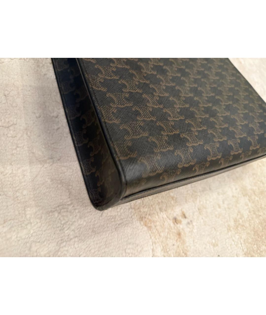 CELINE Коричневая сумка тоут, фото 8