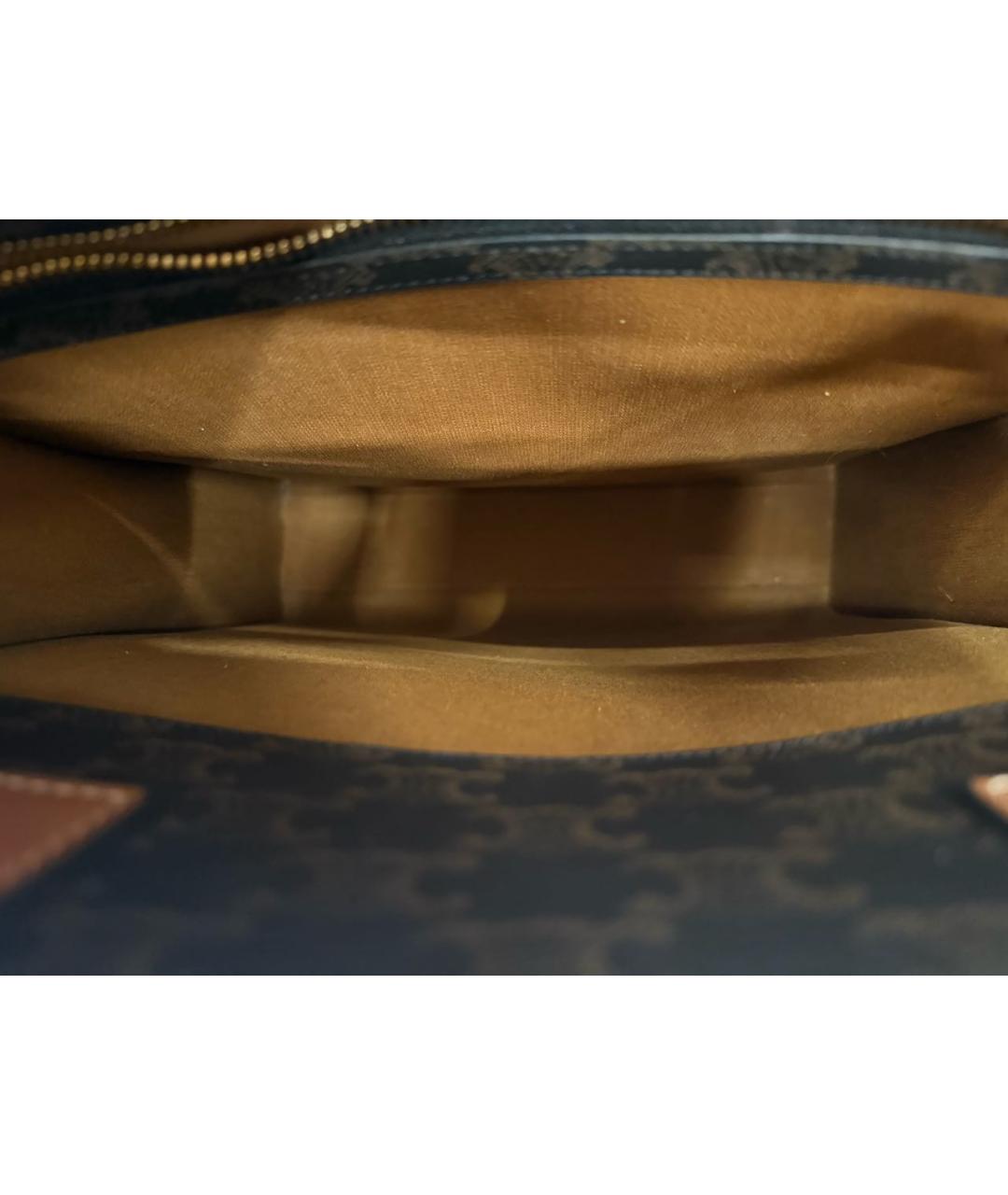 CELINE Коричневая сумка тоут, фото 7