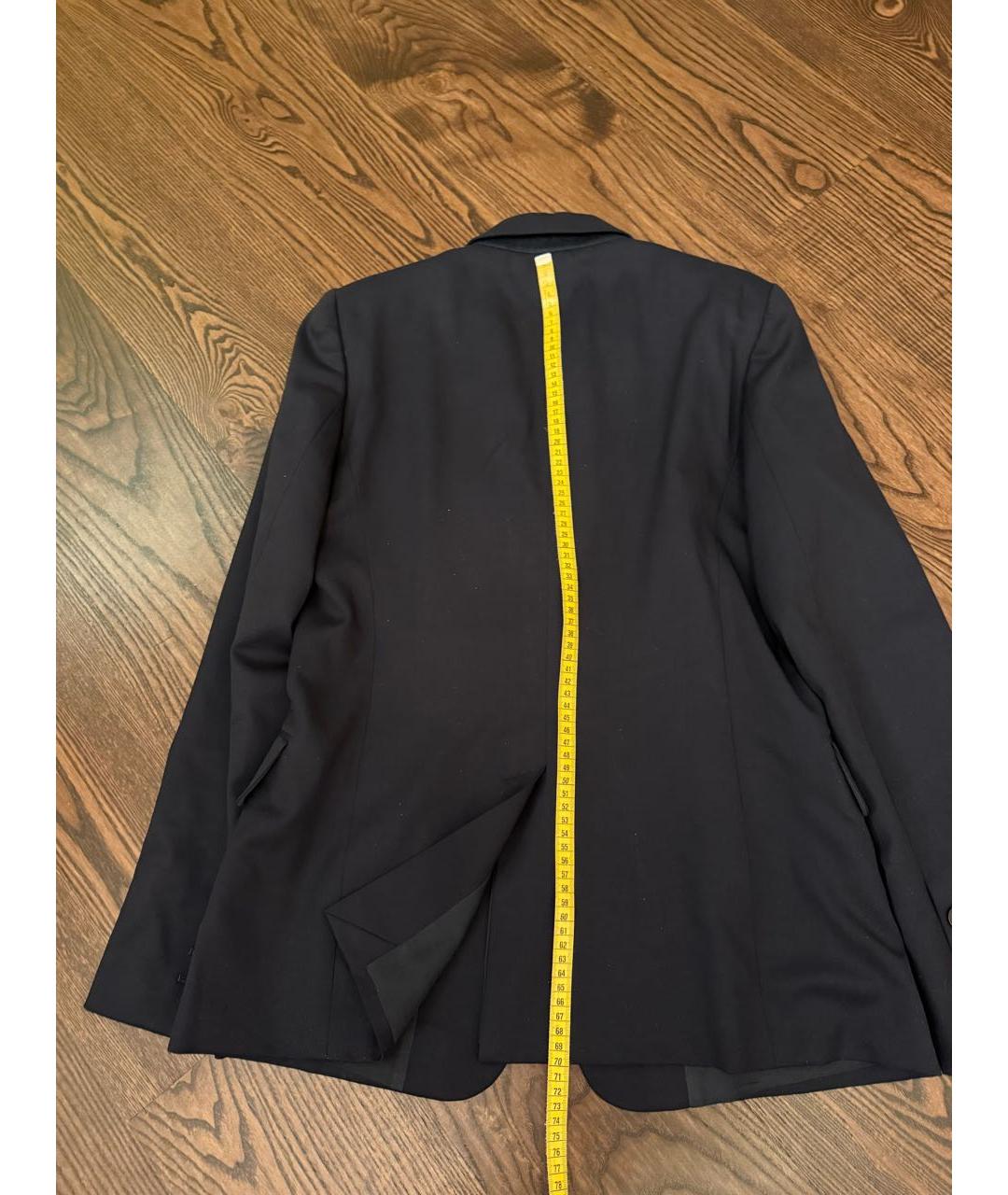 STELLA MCCARTNEY Темно-синий шерстяной жакет/пиджак, фото 7
