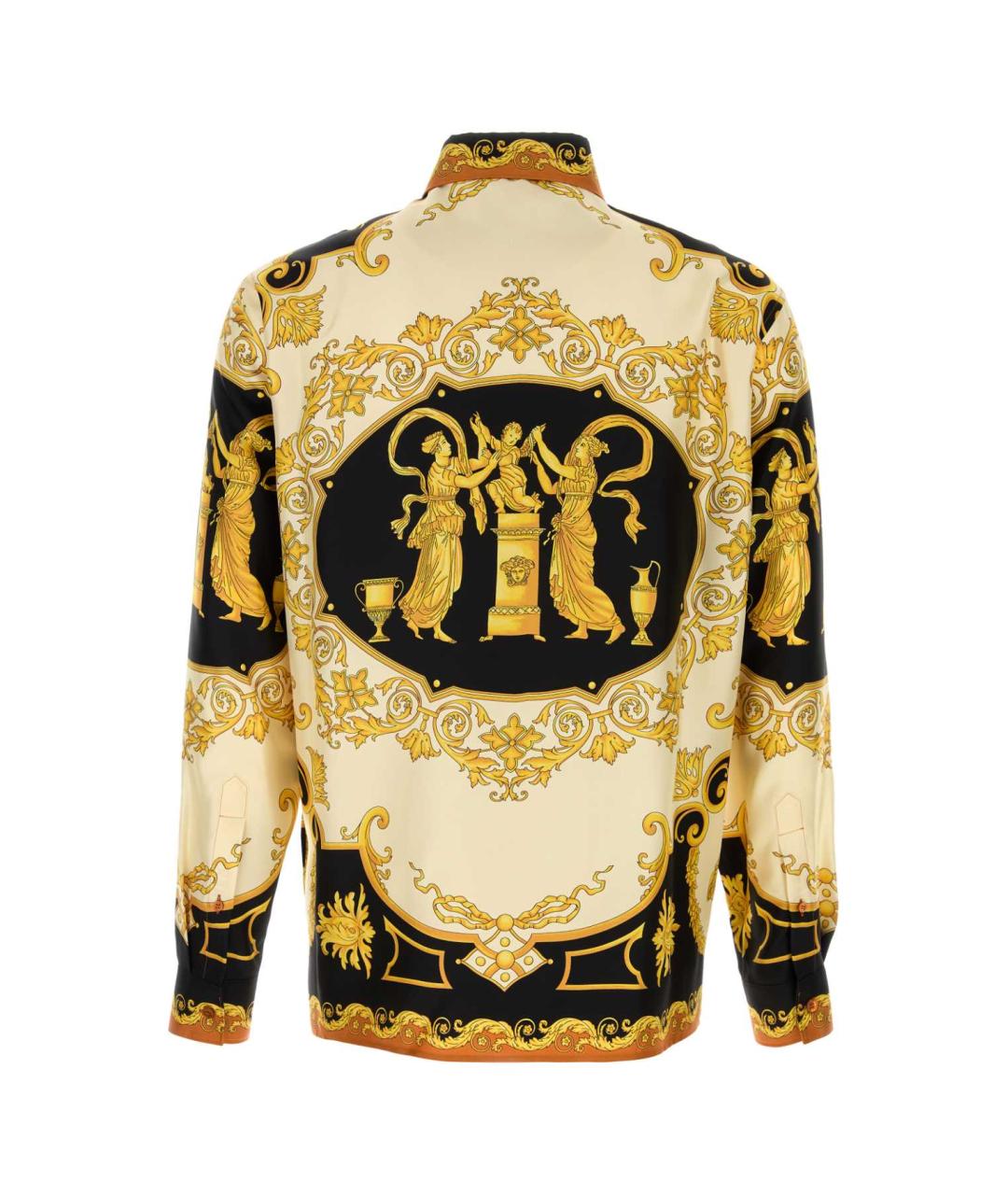 VERSACE Мульти шелковая кэжуал рубашка, фото 2