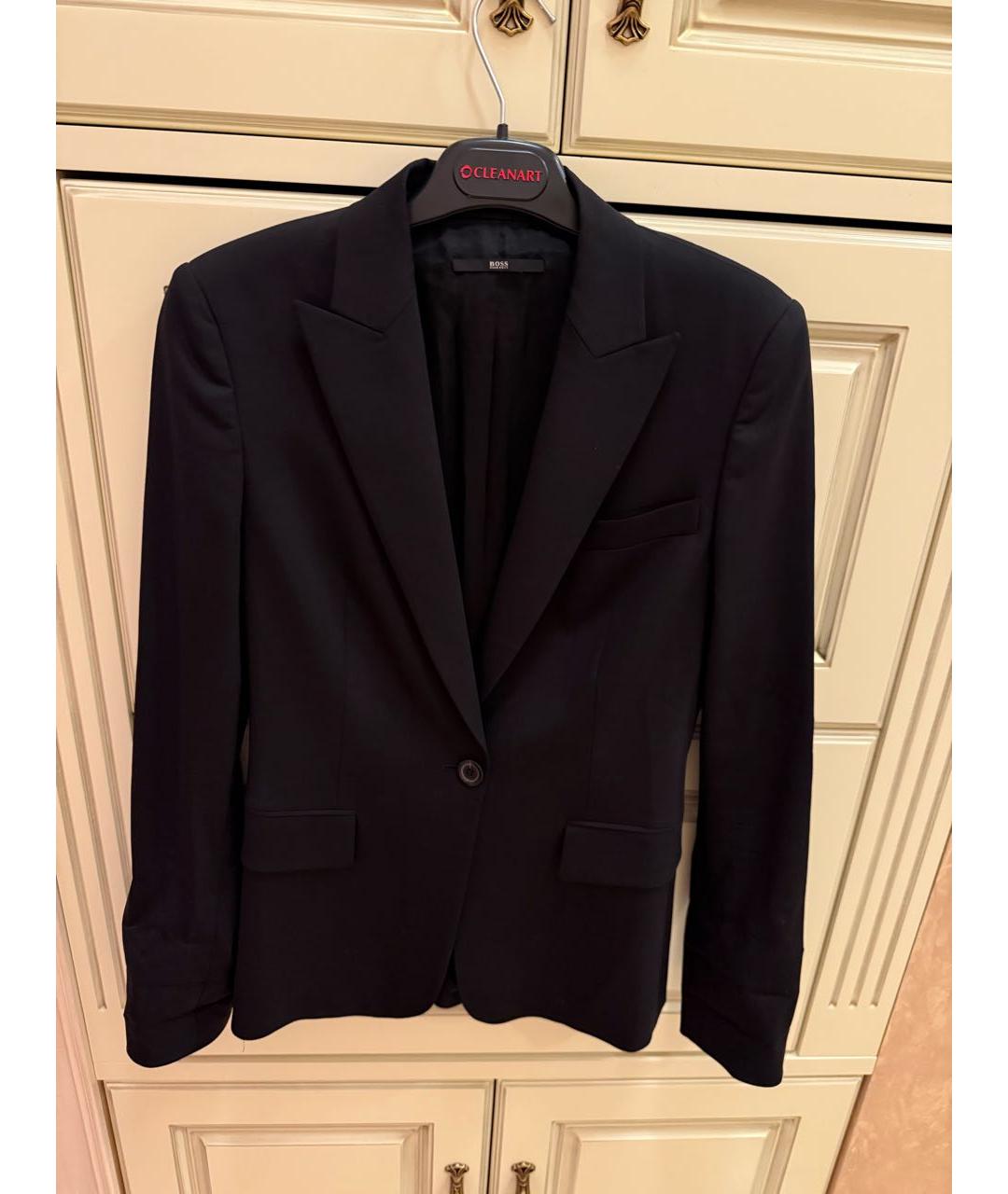 HUGO BOSS Черный жакет/пиджак, фото 7
