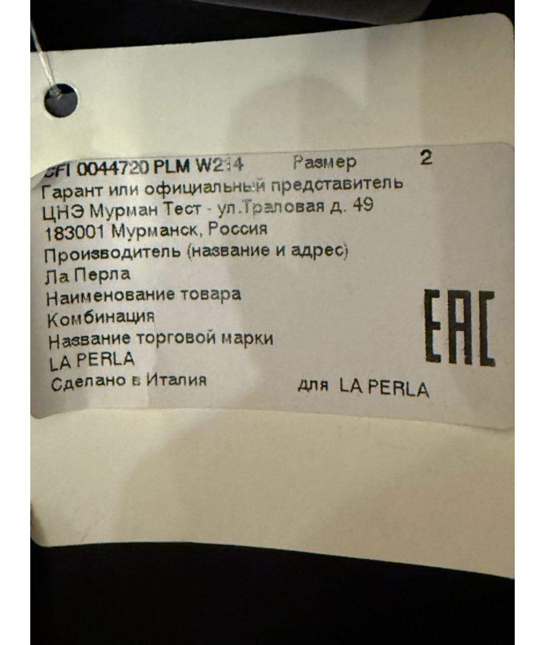 LA PERLA Черная пижамы и сорочки, фото 3