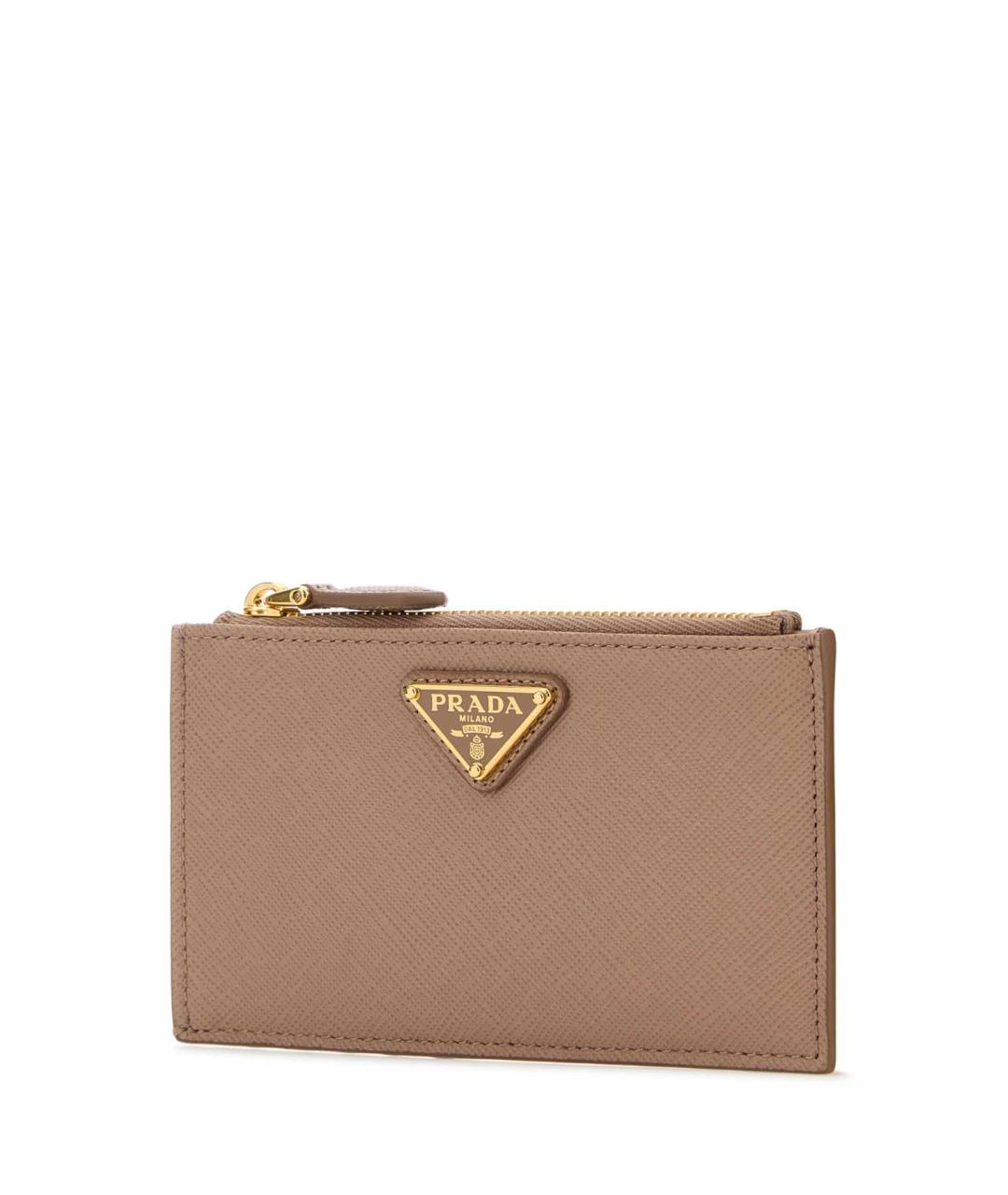 PRADA Розовый кожаный кардхолдер, фото 2