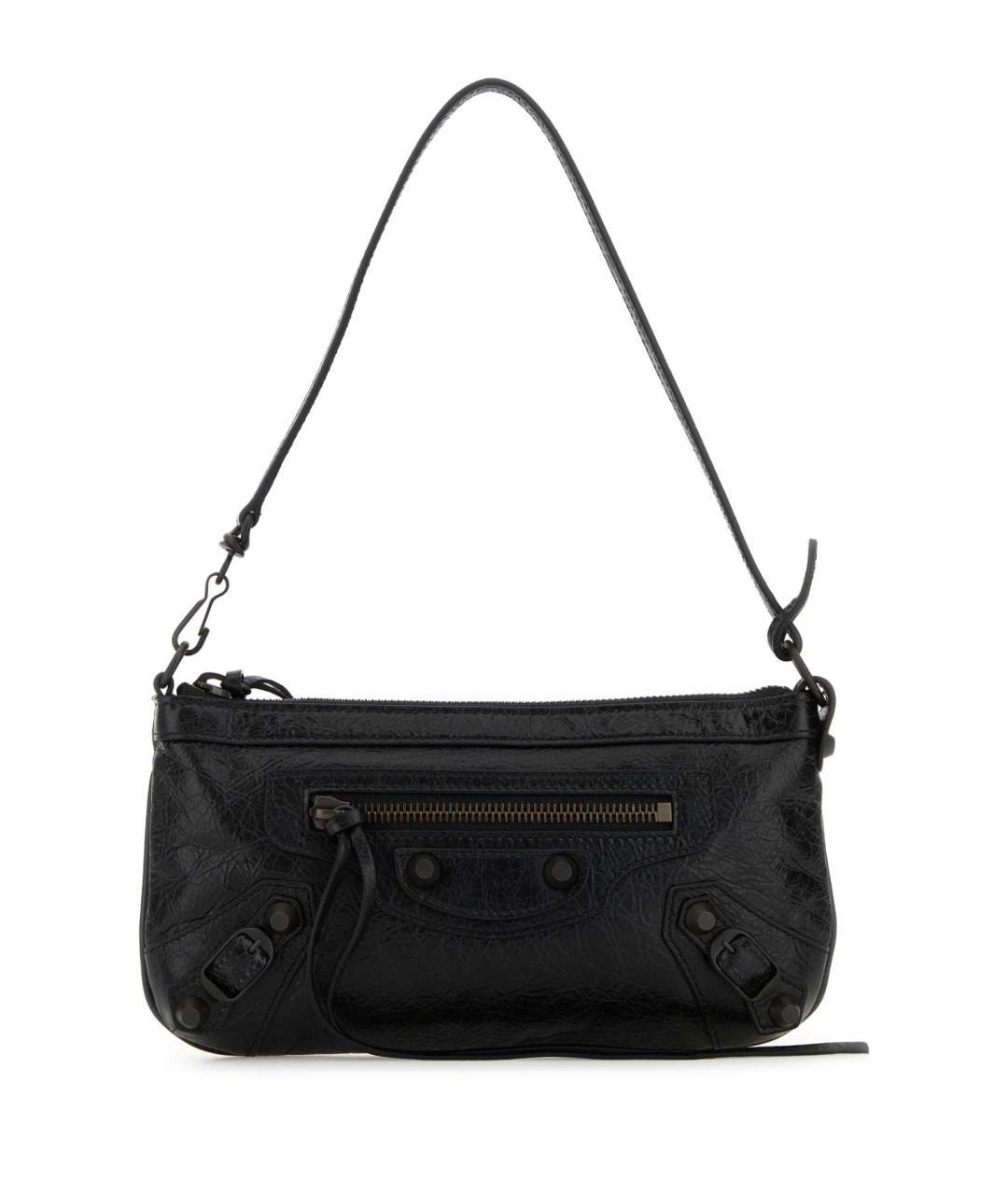 BALENCIAGA Черная сумка с короткими ручками, фото 1