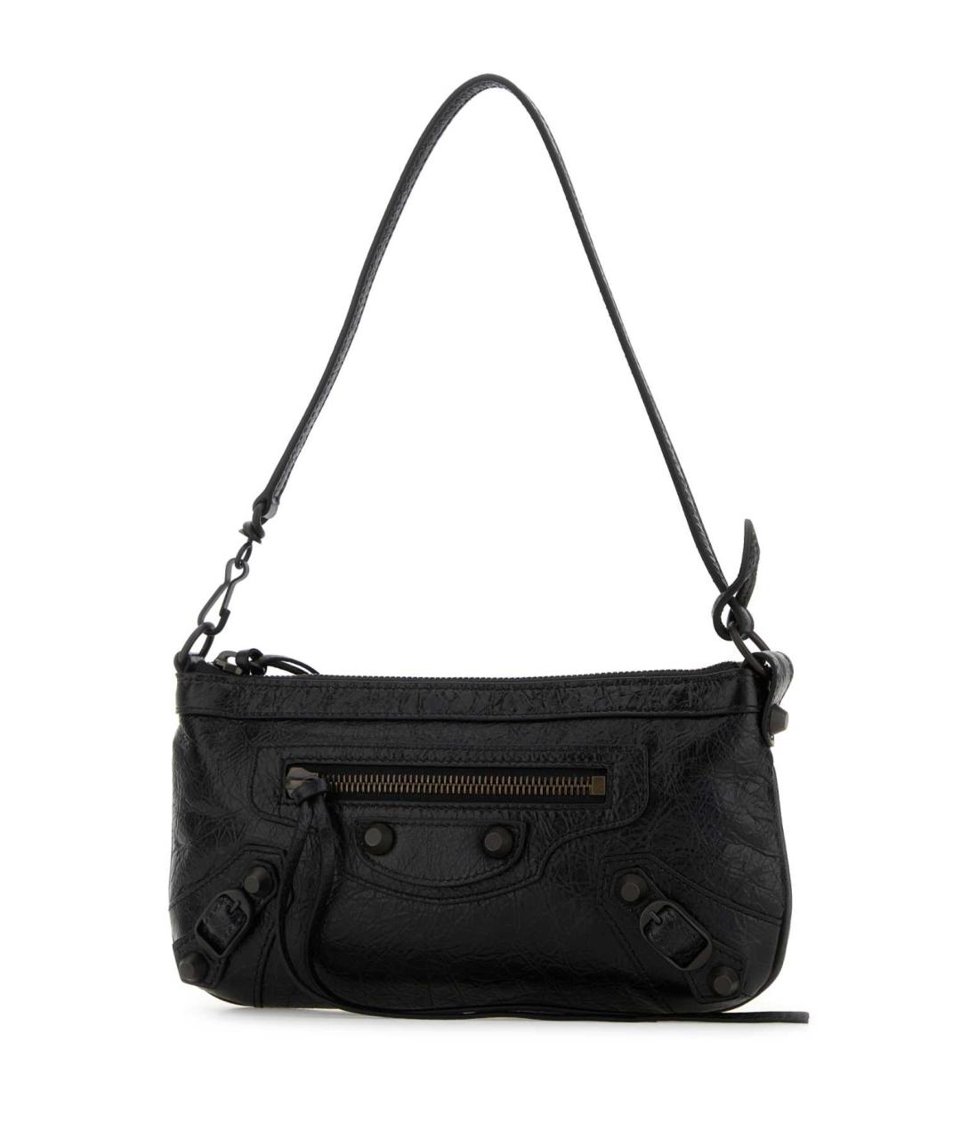 BALENCIAGA Черная сумка с короткими ручками, фото 2