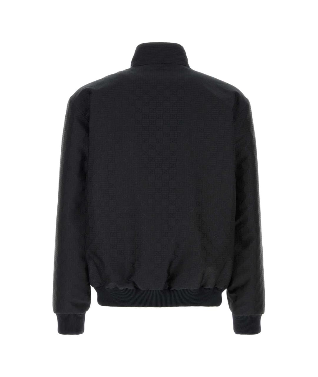 GUCCI Темно-синяя полиэстеровая куртка, фото 2