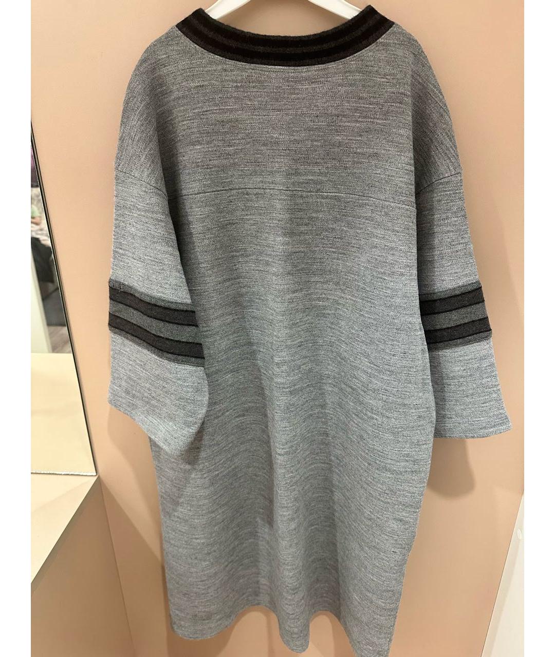 MARNI Серое повседневное платье, фото 2