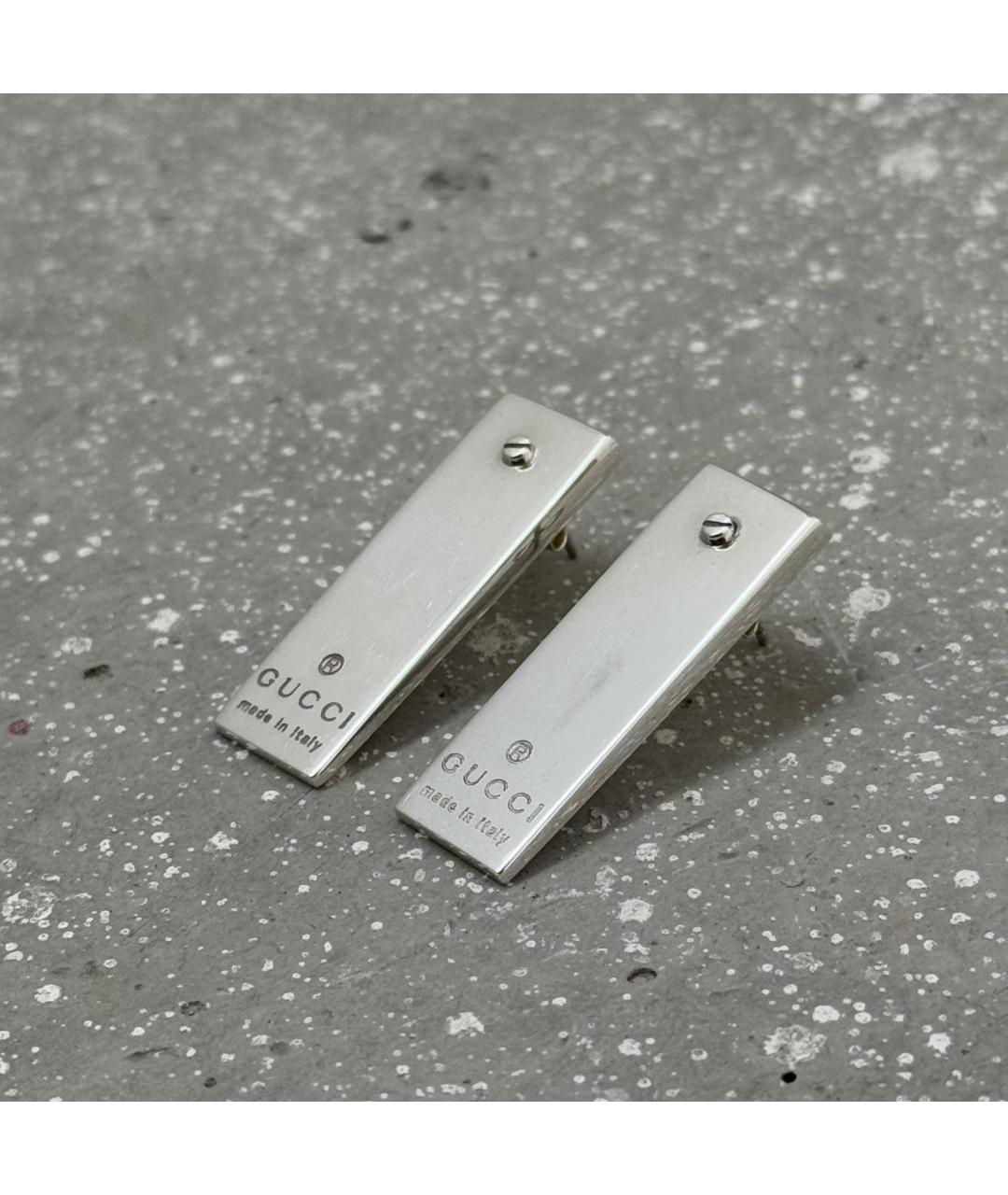 GUCCI Серебряные серебряные серьги, фото 3