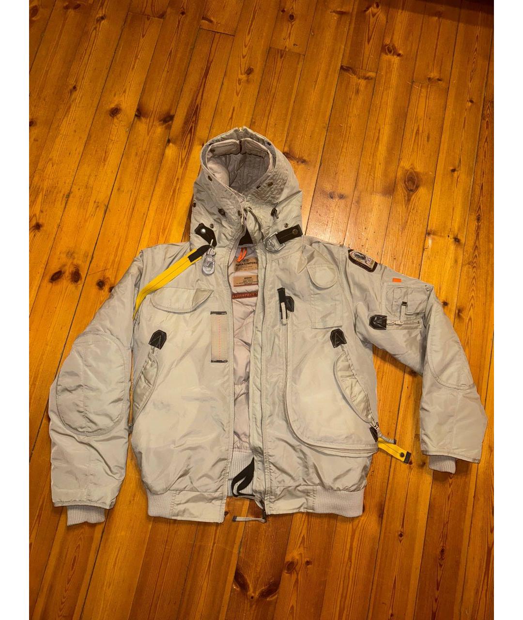 PARAJUMPERS Белая полиэстеровая куртка, фото 6