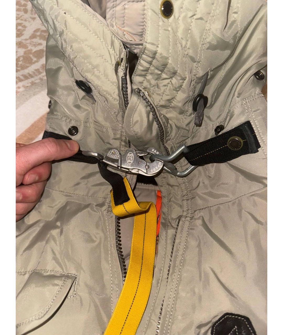 PARAJUMPERS Белая полиэстеровая куртка, фото 4