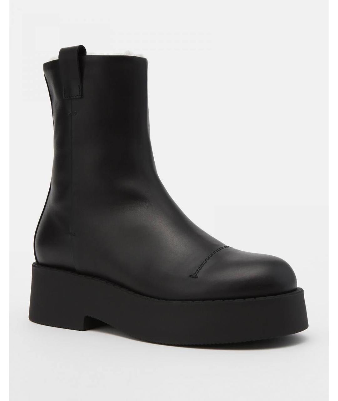 PREMIATA Черные кожаные ботинки, фото 4
