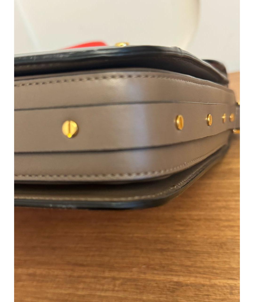 VALENTINO Красная кожаная сумка через плечо, фото 5