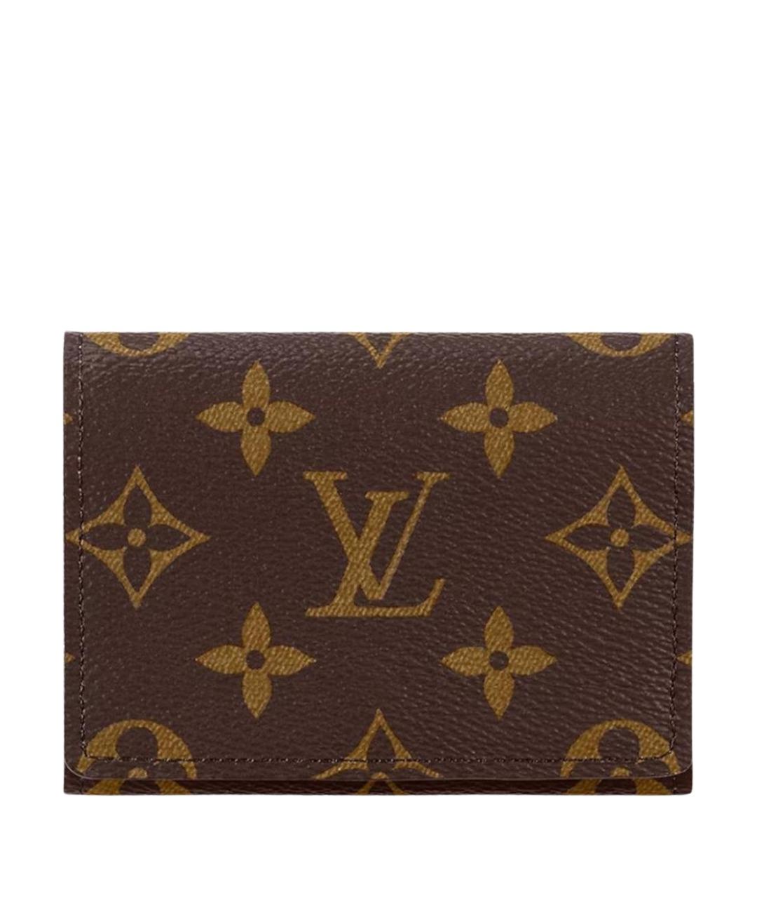 LOUIS VUITTON Коричневый кошелек, фото 1