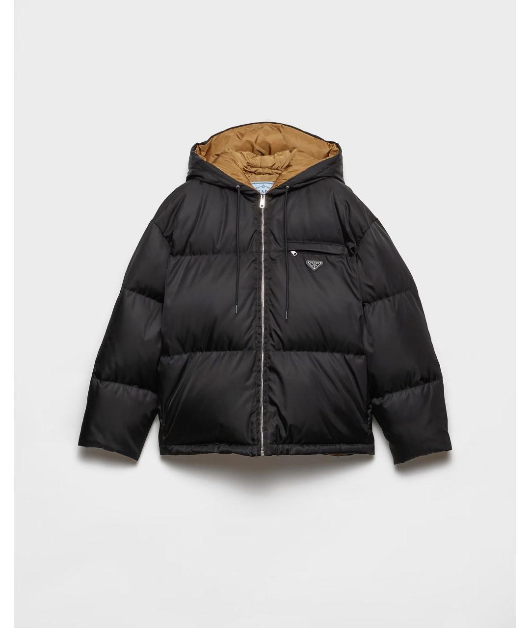PRADA Черная полиэстеровая куртка, фото 6