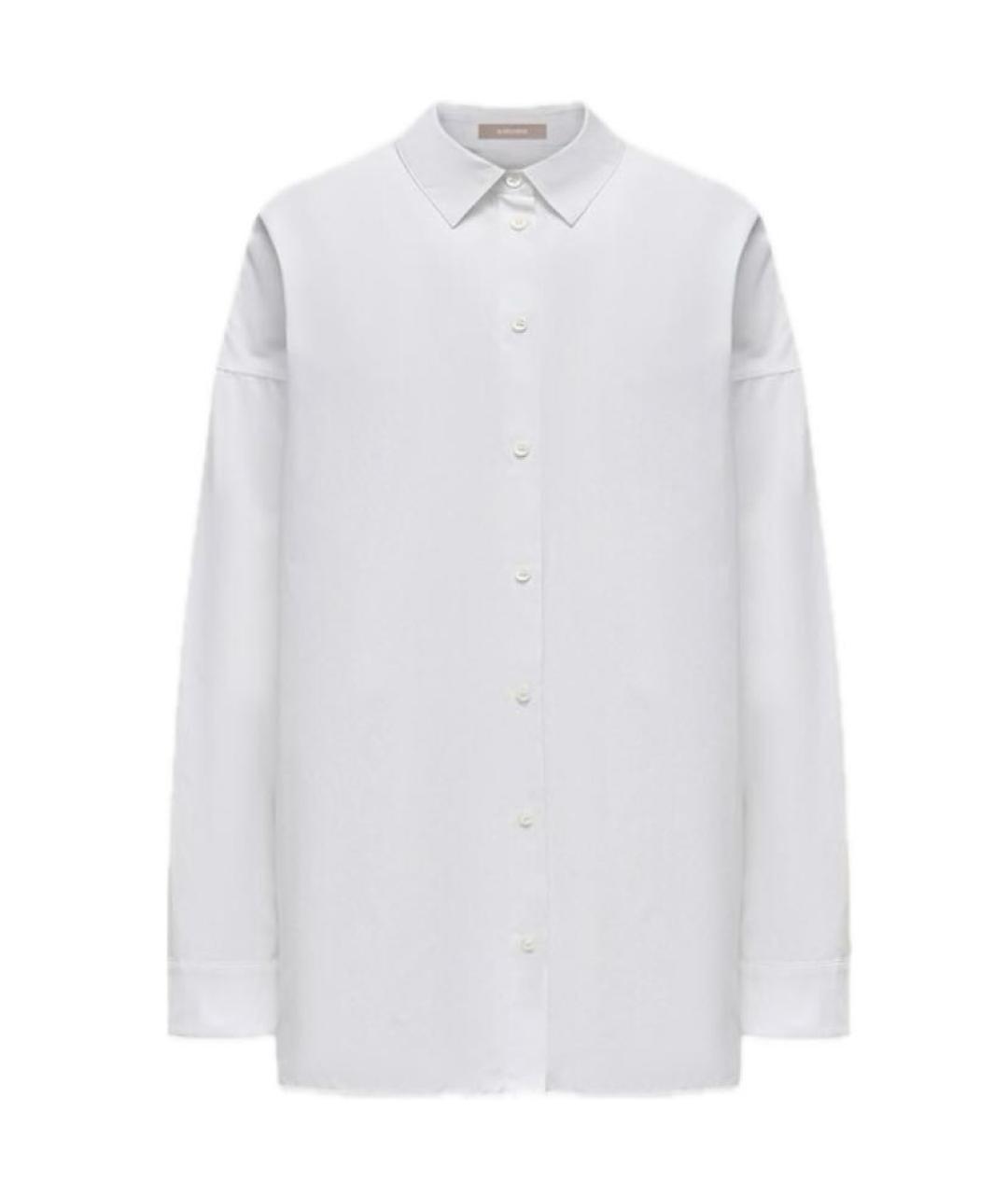 12 STOREEZ Белая хлопковая рубашка, фото 1