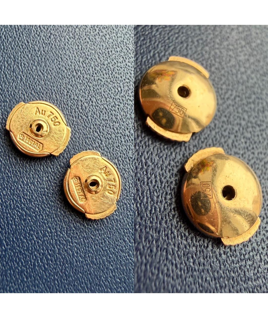 LOUIS VUITTON Золотые серьги из желтого золота, фото 5