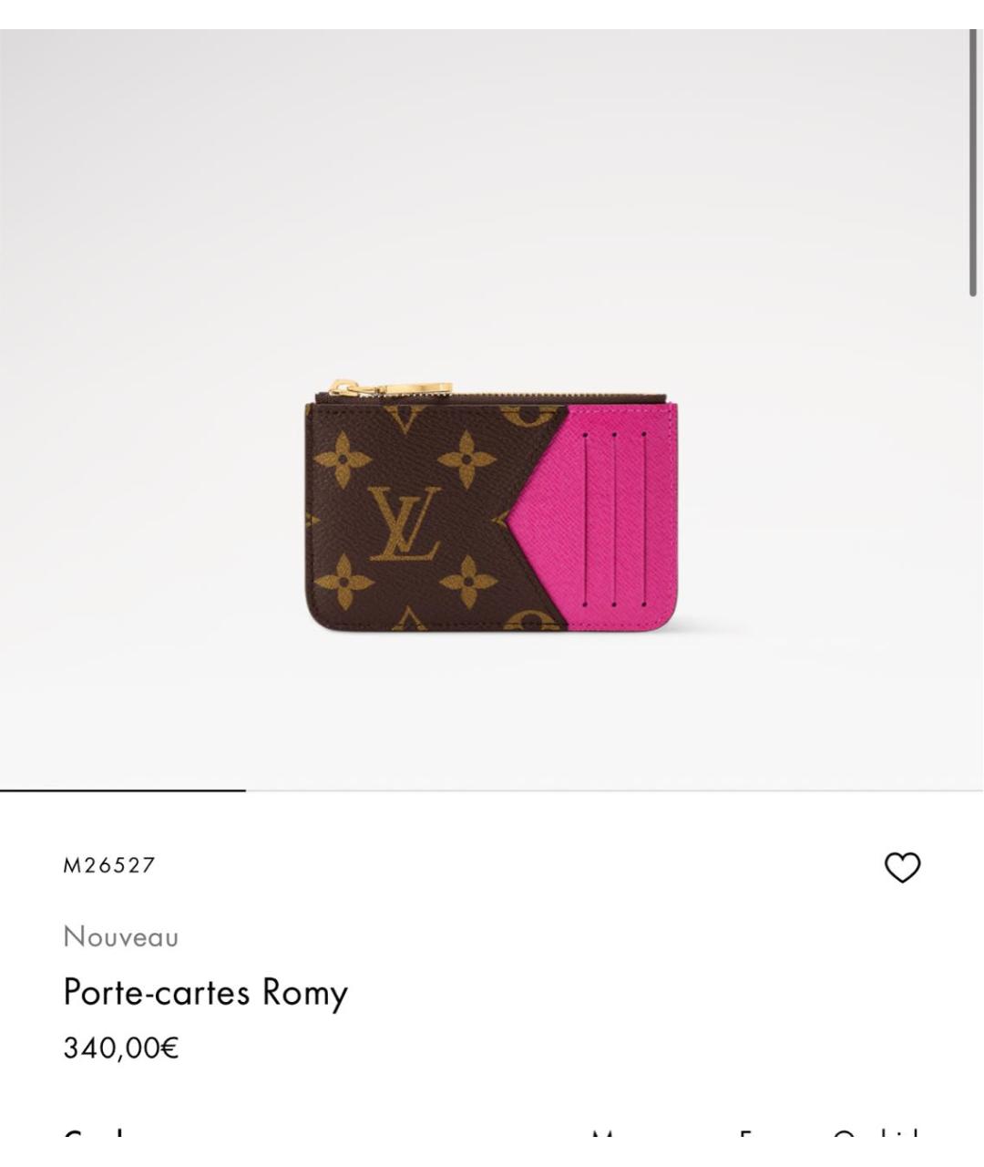 LOUIS VUITTON Кардхолдер, фото 2