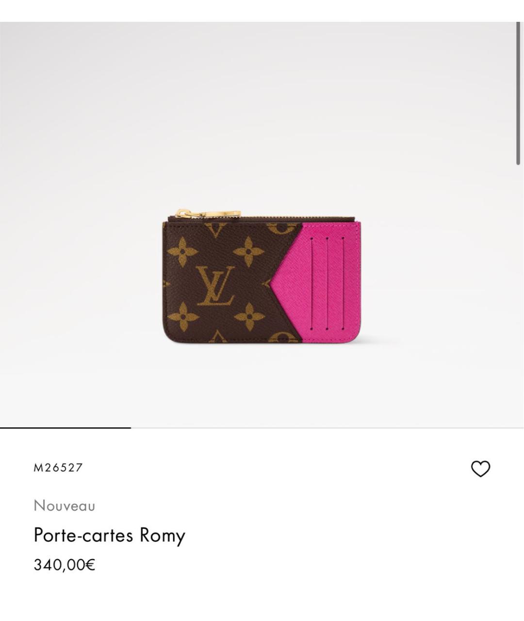 LOUIS VUITTON Кардхолдер, фото 1