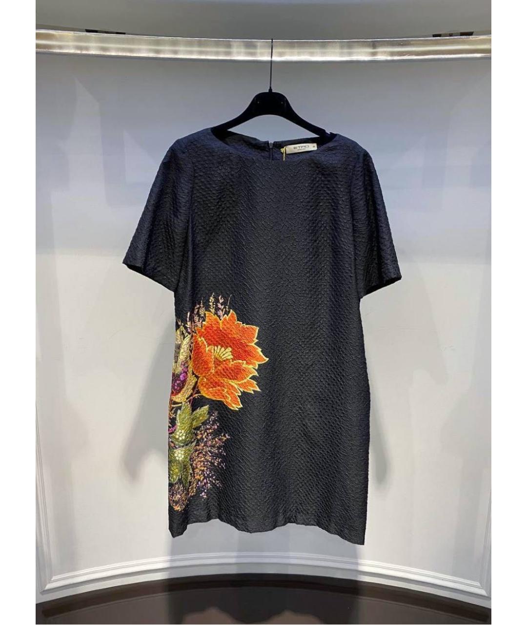 ETRO Серое хлопковое повседневное платье, фото 3