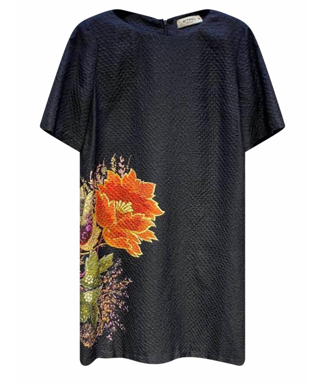 ETRO Серое хлопковое повседневное платье, фото 1