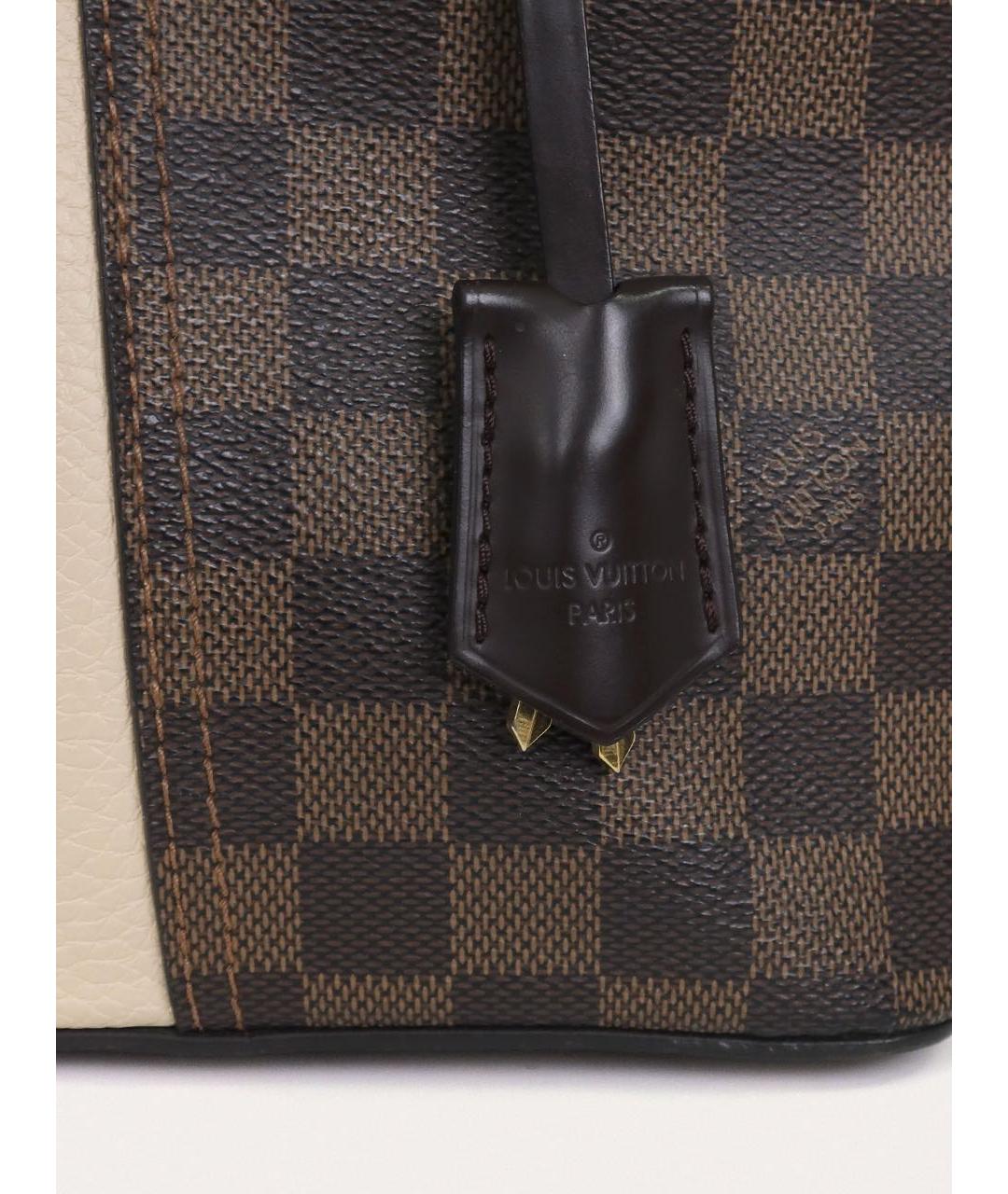 LOUIS VUITTON Коричневая сумка тоут, фото 6