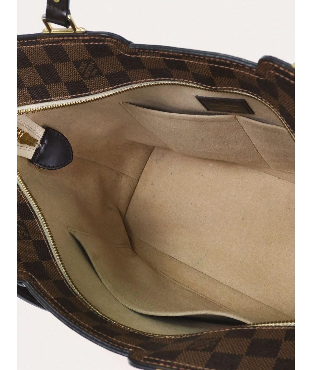 LOUIS VUITTON Коричневая сумка тоут, фото 4