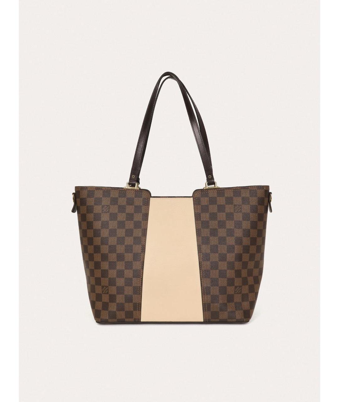 LOUIS VUITTON Коричневая сумка тоут, фото 3